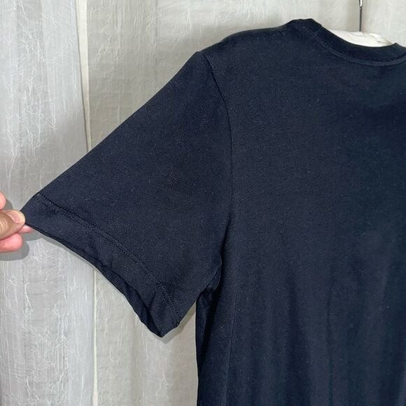 Nike S Black Logo Graphic Men’s Training Crew Short Sleeve Cotton Blend Tee - Picture 6 of 10
